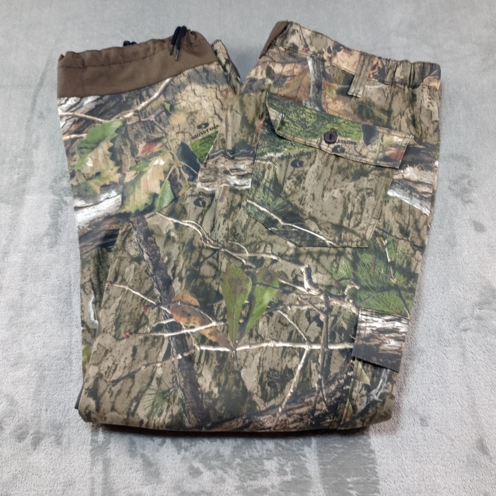 Mossy Oak Cargo Pants Mens XL 40-42 Camo Gorp Tactical Utility Rugged Hunting